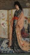 James Abbott McNeil Whistler La Princesse du pays de la porcelaine oil